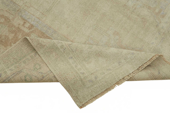 5x11 Beige Vintage Anatolian Rug - 49414
