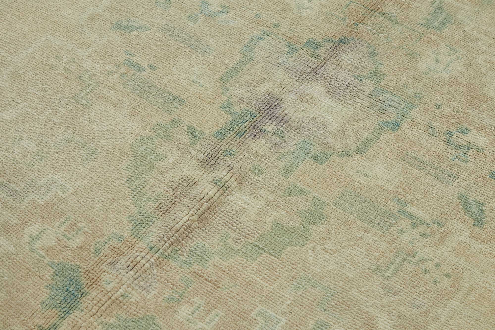 5x12 Beige Vintage Anatolian Rug - 49415