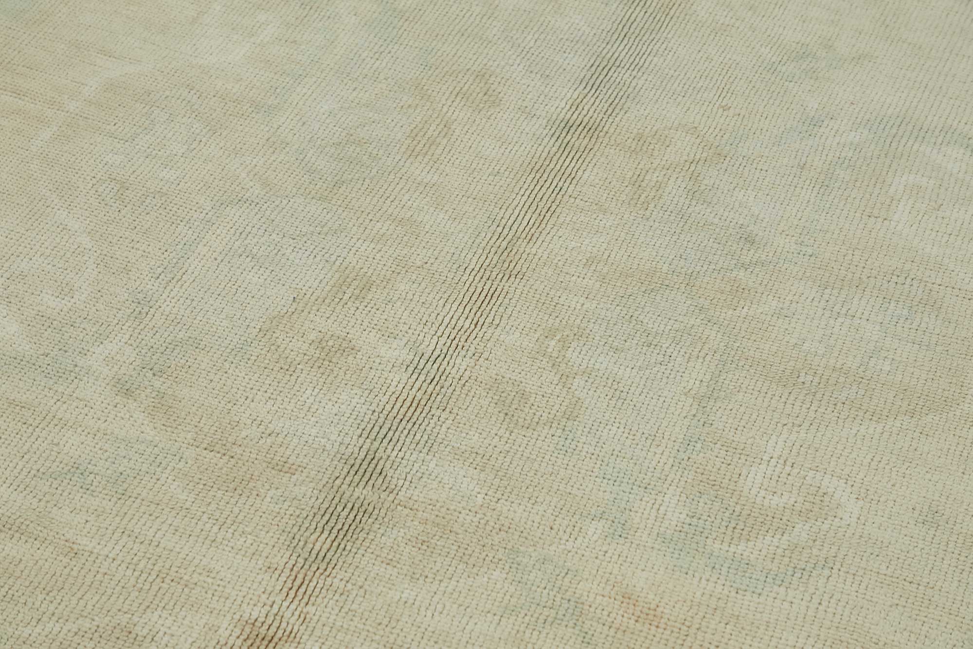 5x11 Beige Vintage Anatolian Rug - 49417