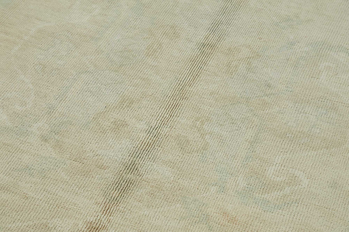 5x11 Beige Vintage Anatolian Rug - 49417