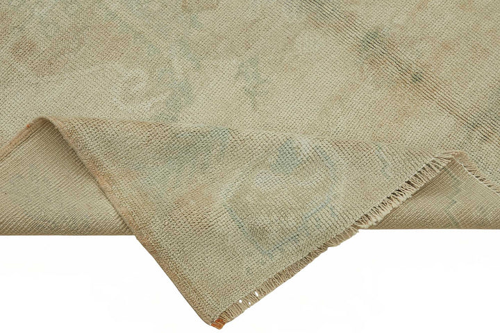 5x11 Beige Vintage Anatolian Rug - 49417