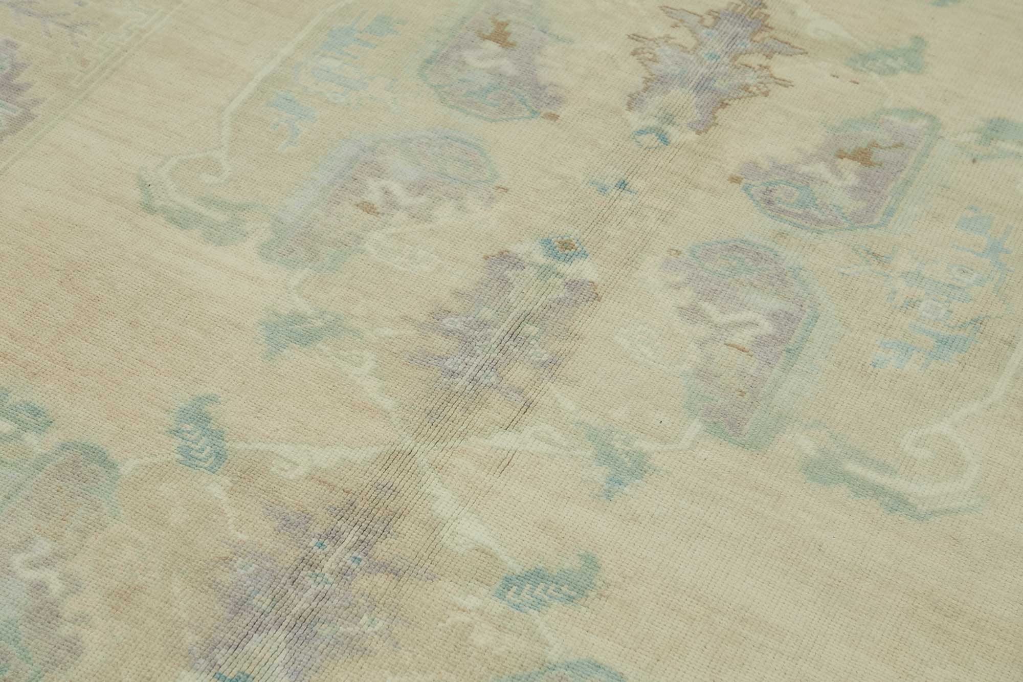 5x10 Beige Vintage Anatolian Rug - 49418