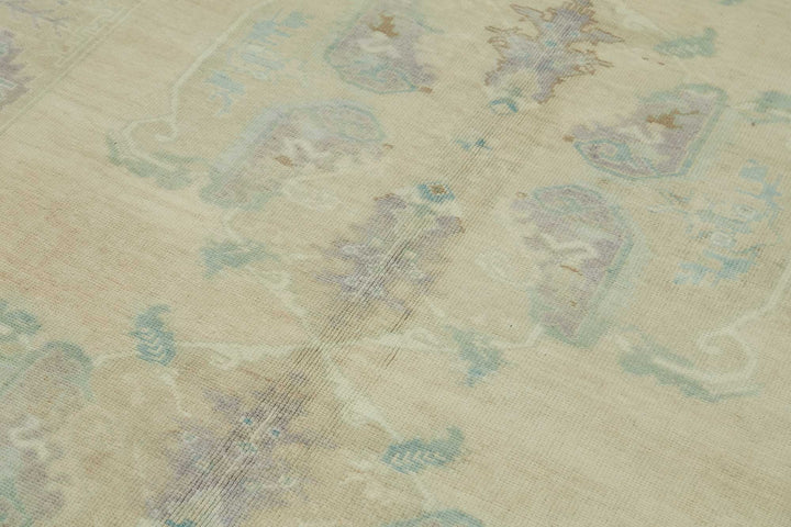 5x10 Beige Vintage Anatolian Rug - 49418
