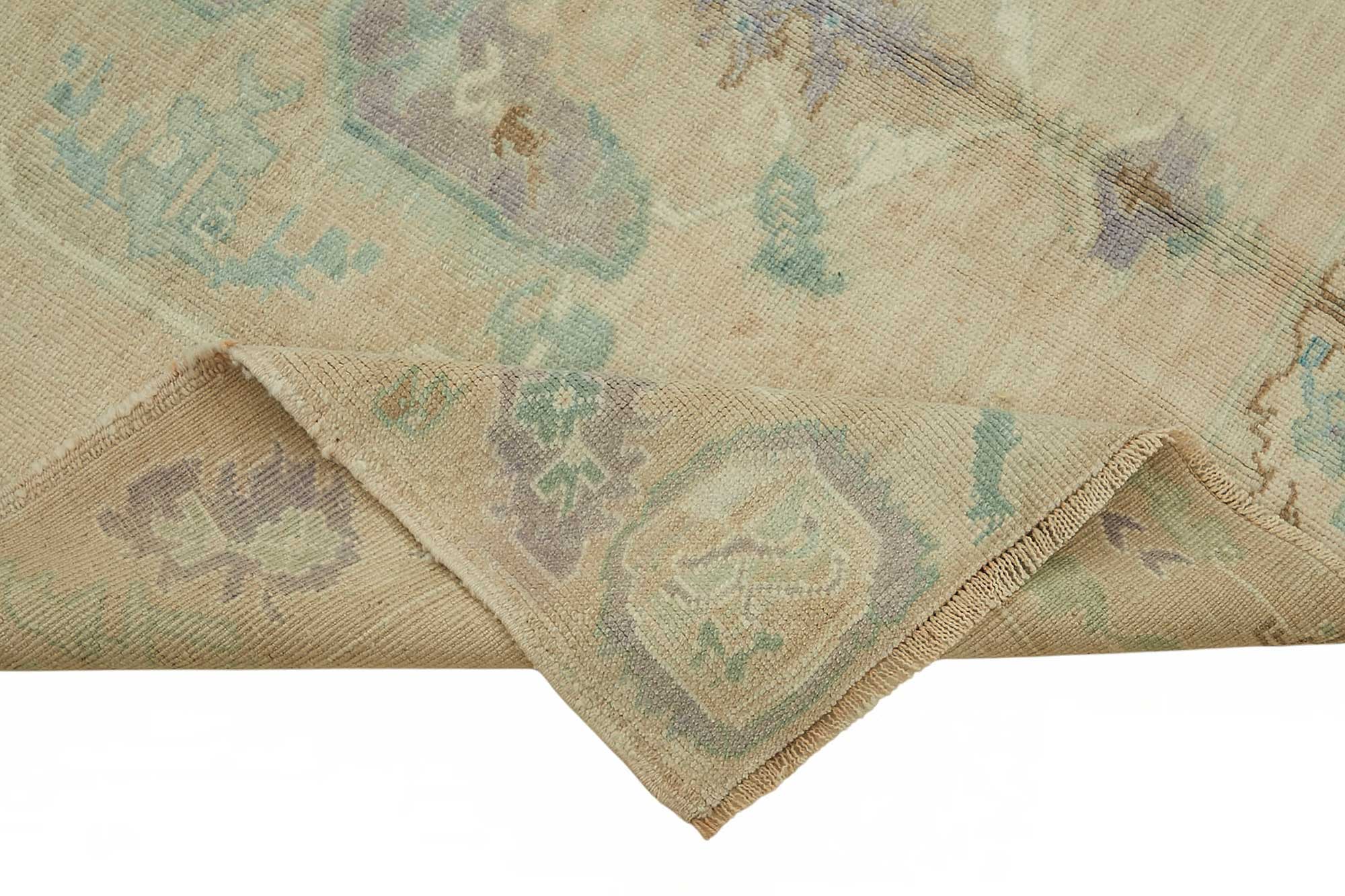 5x10 Beige Vintage Anatolian Rug - 49418