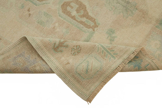 5x12 Beige Vintage Anatolian Rug - 49422