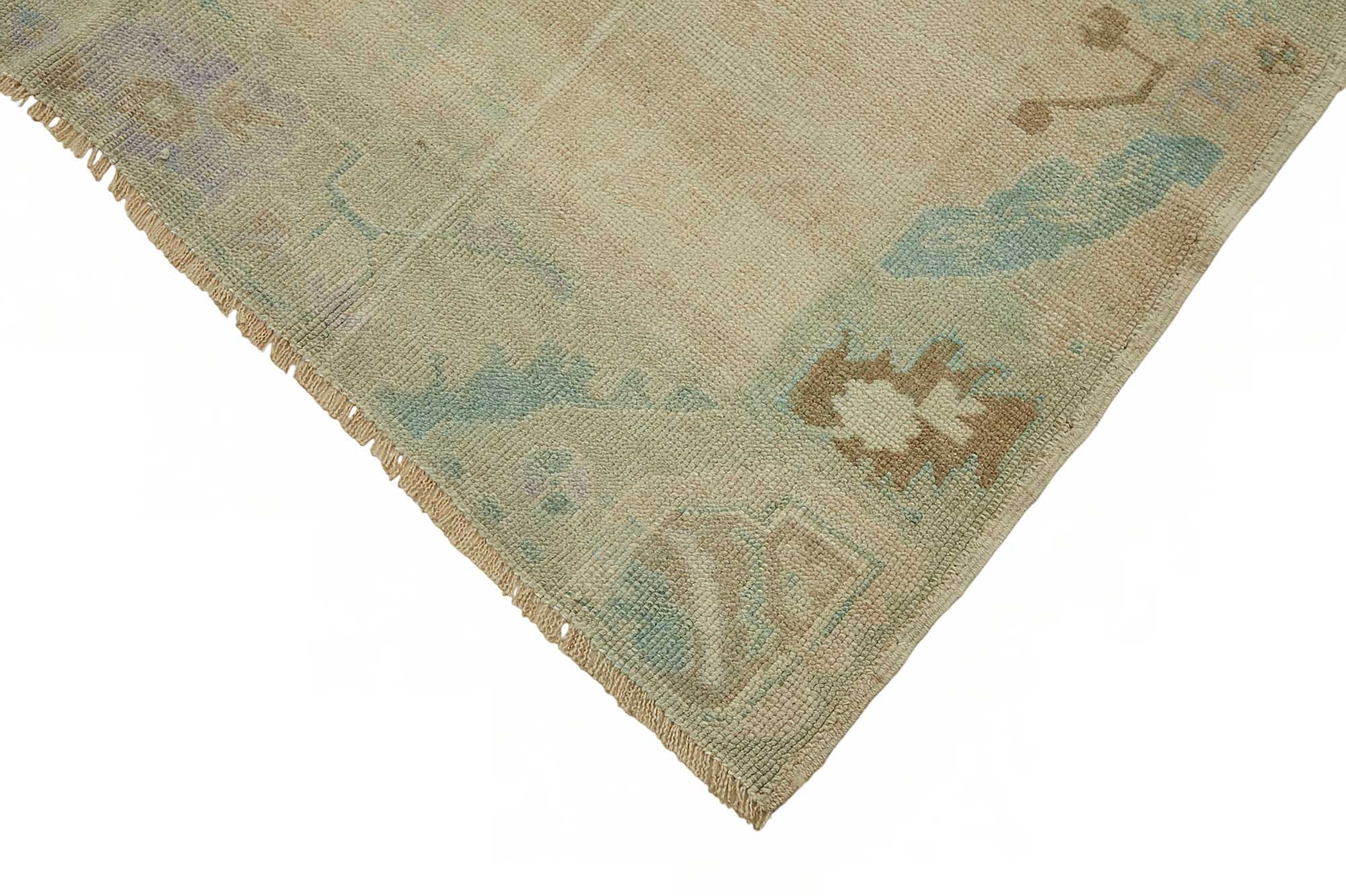 5x11 Beige Vintage Anatolian Rug - 49423