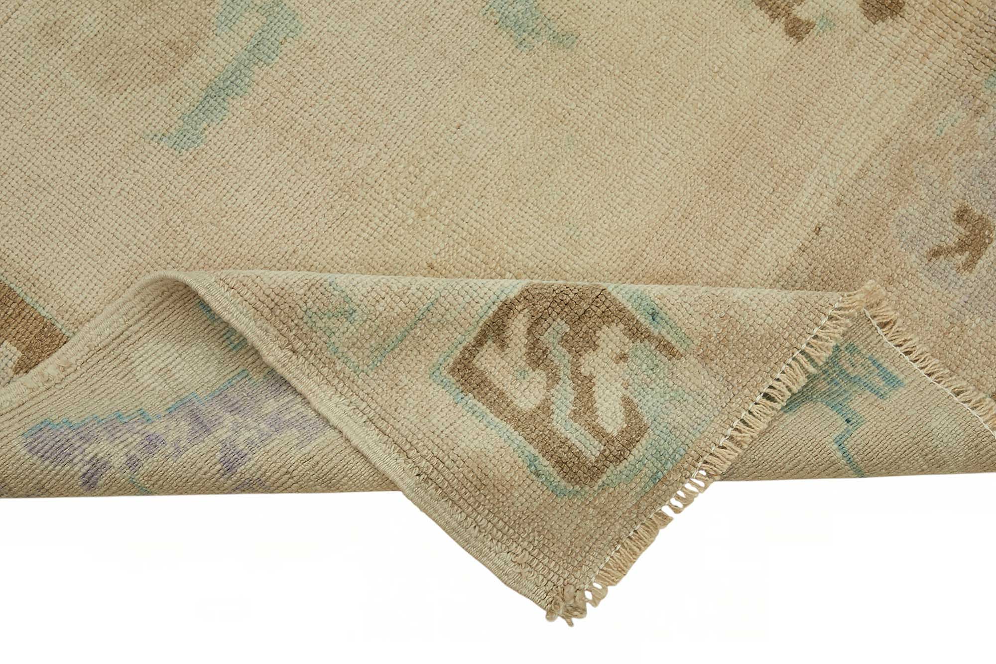 5x11 Beige Vintage Anatolian Rug - 49423