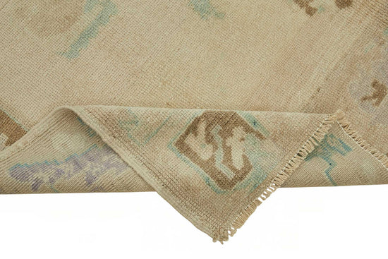 5x11 Beige Vintage Anatolian Rug - 49423