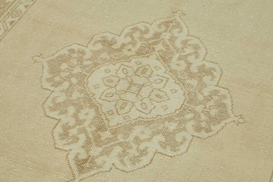5x11 Beige Vintage Anatolian Rug - 49424