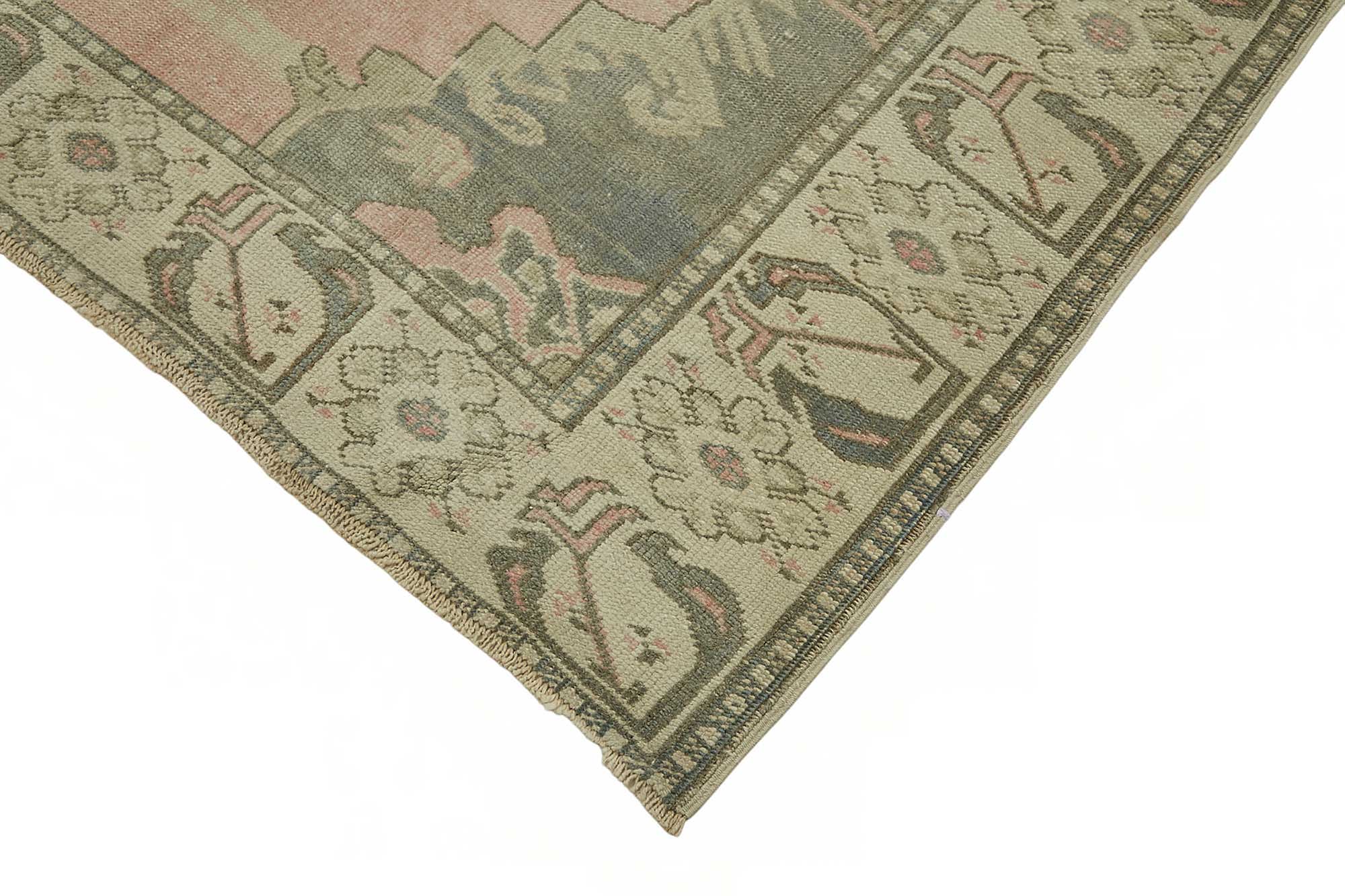 5x11 Beige Vintage Anatolian Rug - 49429
