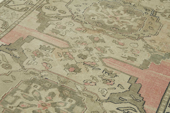 5x11 Beige Vintage Anatolian Rug - 49429