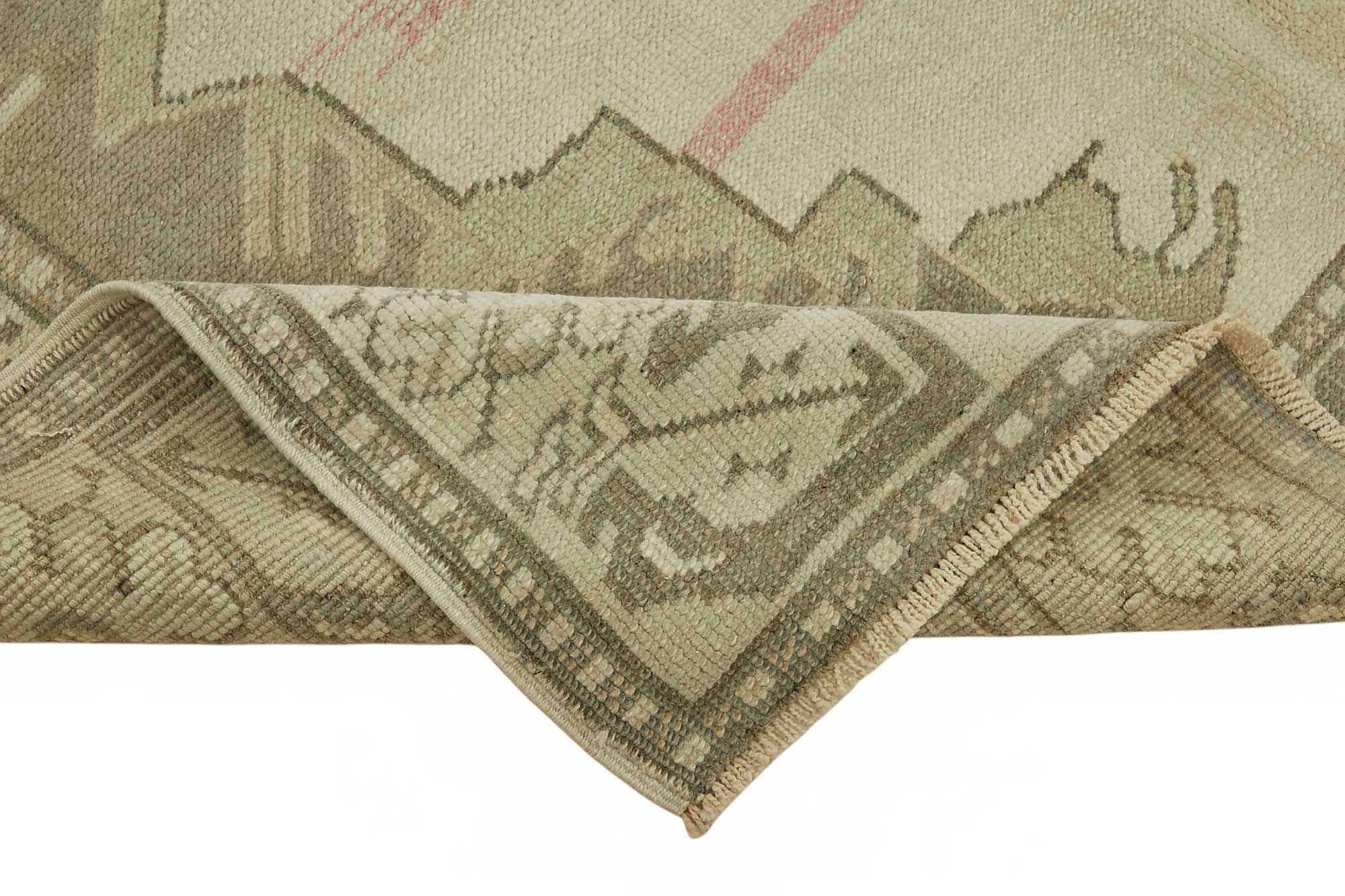 5x11 Beige Vintage Anatolian Rug - 49429