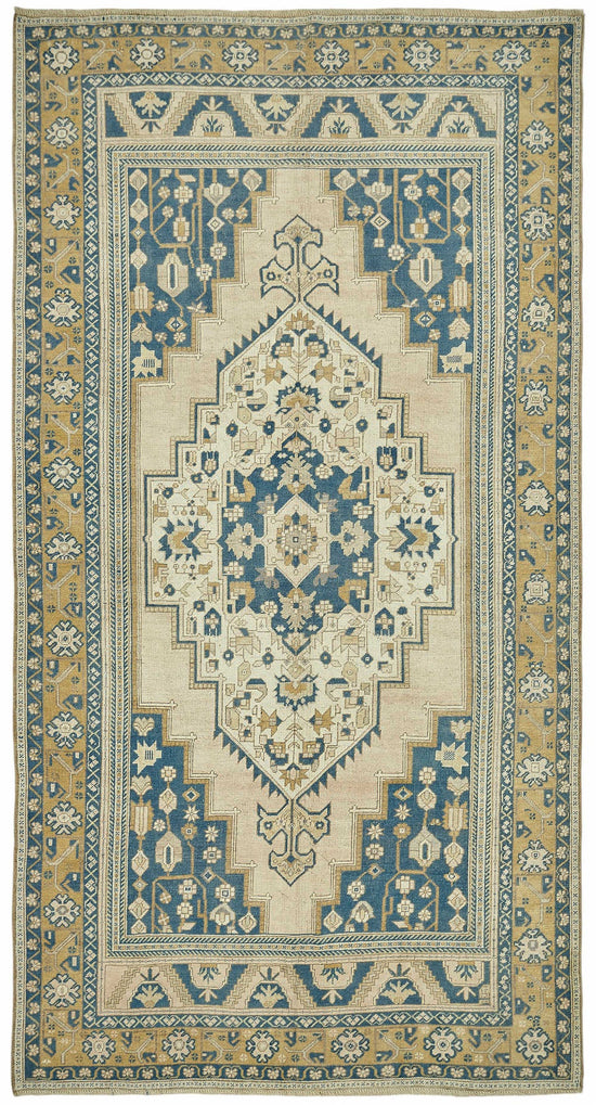 6x12 Beige Vintage Anatolian Rug - 49430