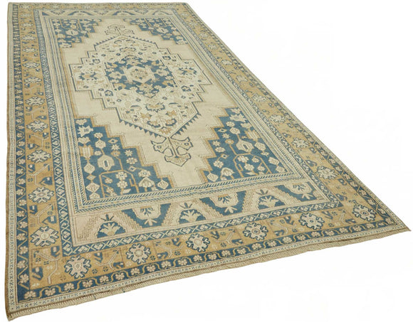 6x12 Beige Vintage Anatolian Rug - 49430