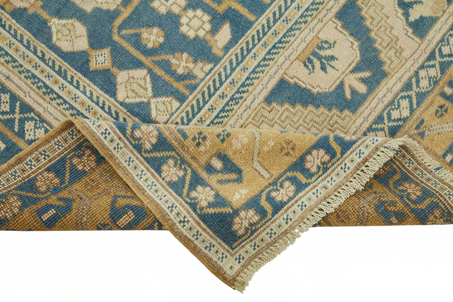 6x12 Beige Vintage Anatolian Rug - 49430