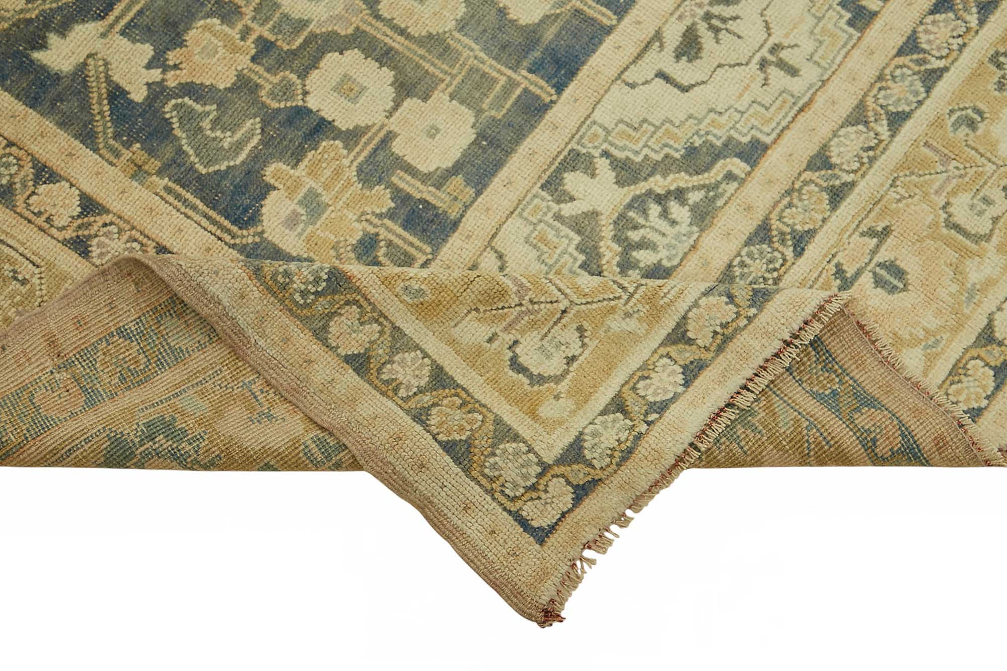 6x11 Beige Vintage Anatolian Rug - 49432