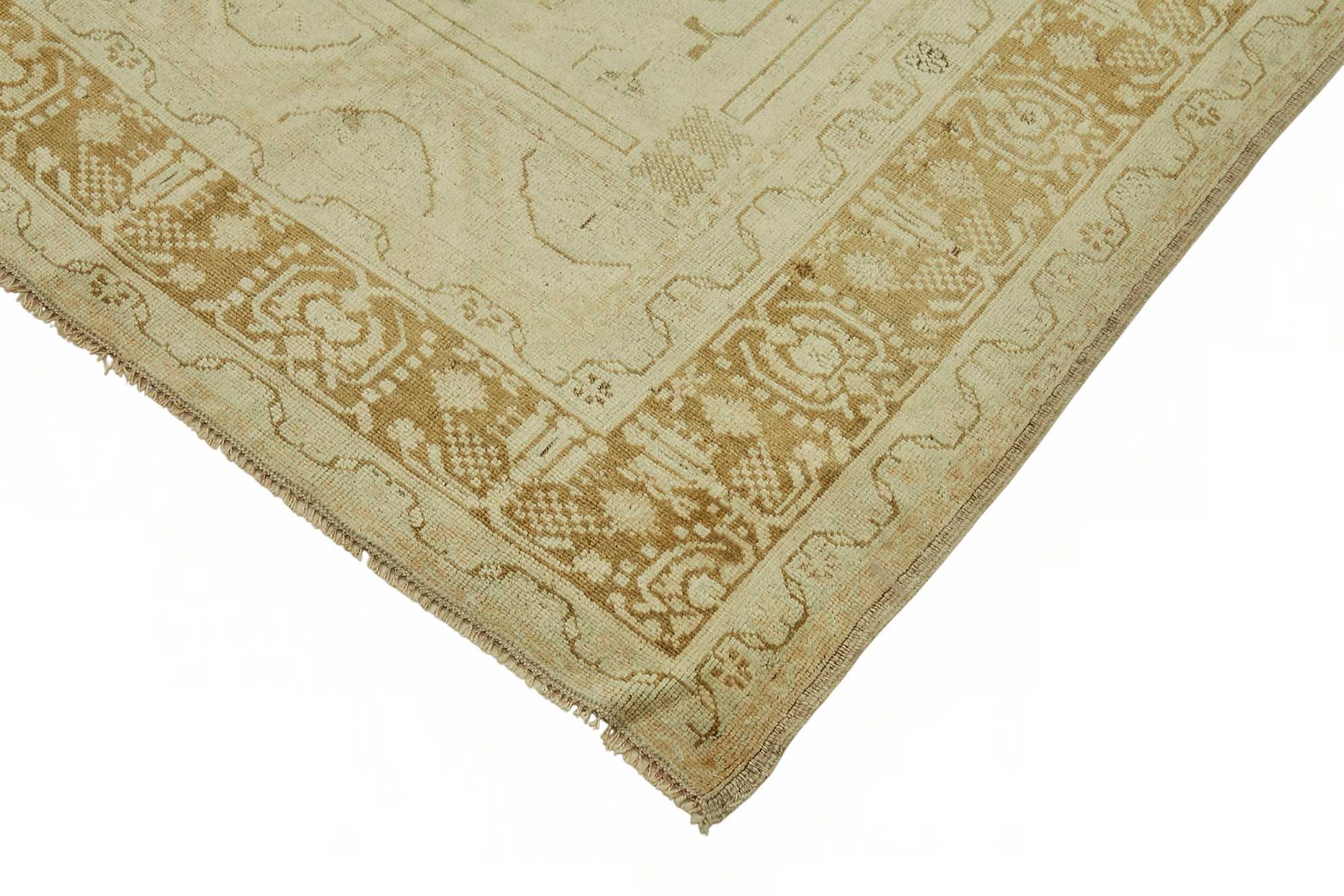 7x12 Beige Vintage Anatolian Rug - 49433