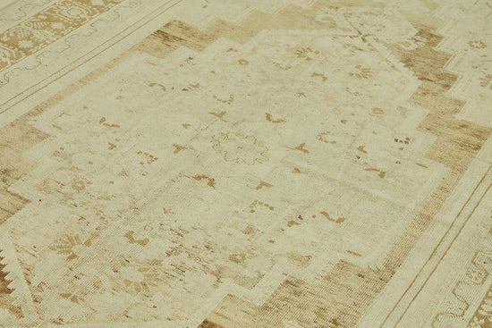 7x12 Beige Vintage Anatolian Rug - 49433
