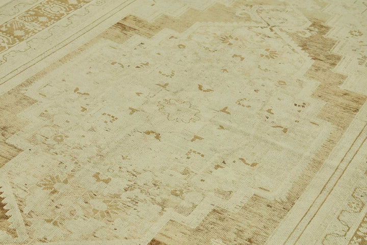 7x12 Beige Vintage Anatolian Rug - 49433