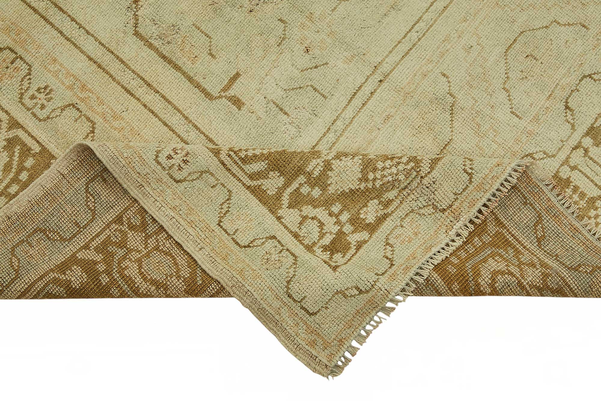 7x12 Beige Vintage Anatolian Rug - 49433