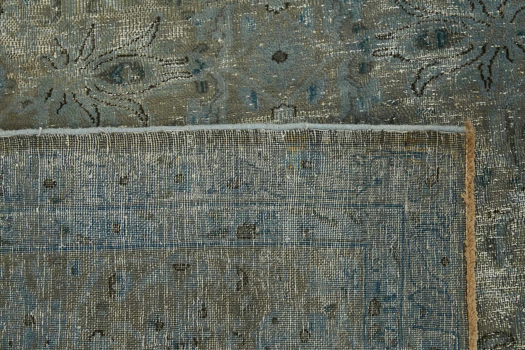 7x10 Blue Overdyed Area Rug - 49436