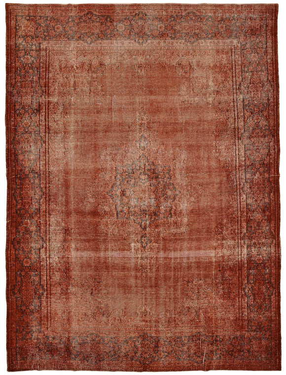 10x13 Red Overdyed Area Rug - 49437