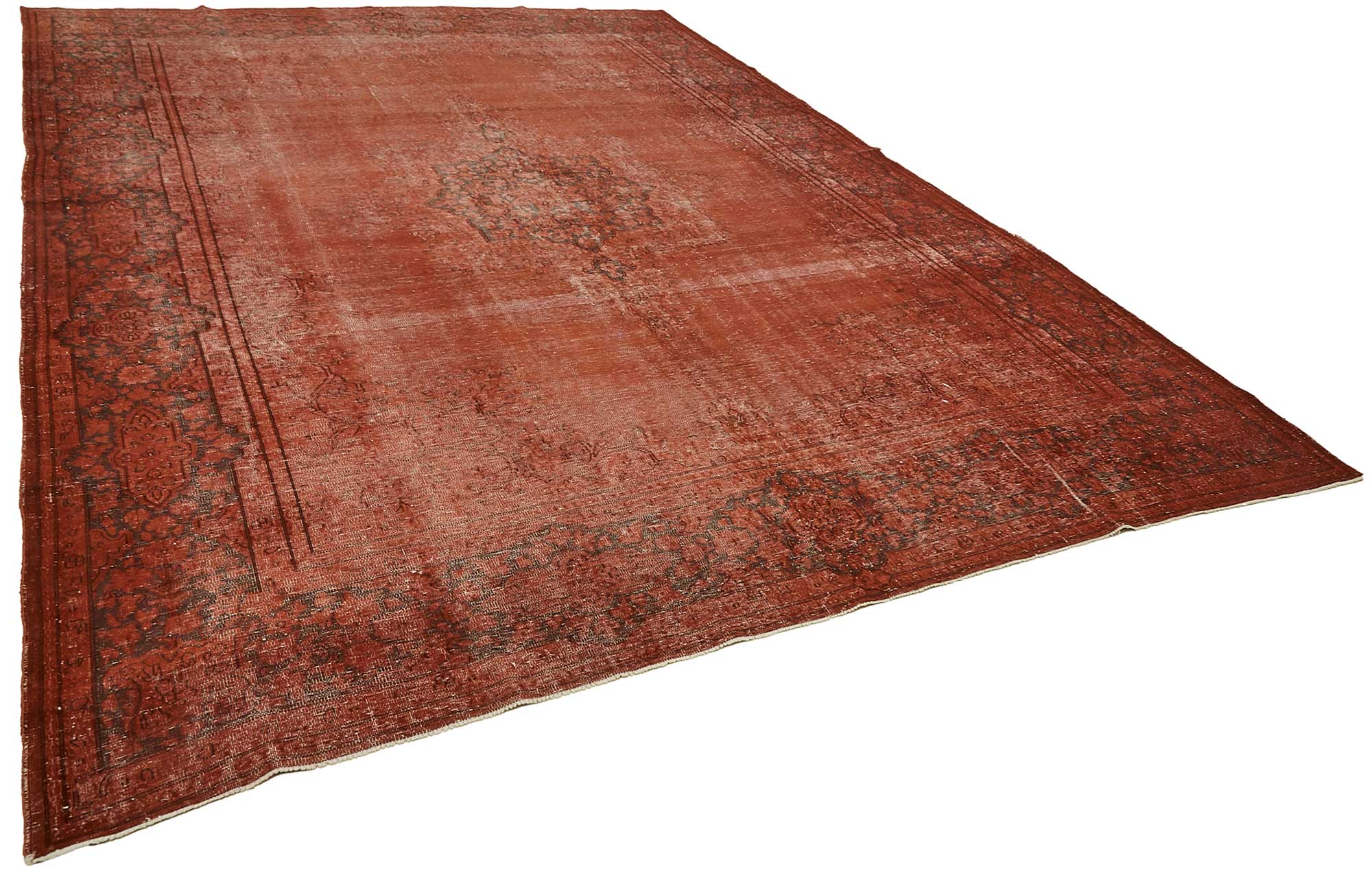 10x13 Red Overdyed Area Rug - 49437