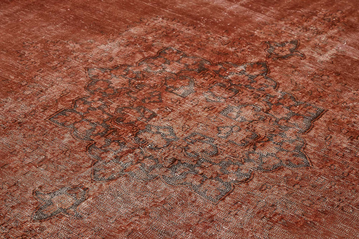 10x13 Red Overdyed Area Rug - 49437