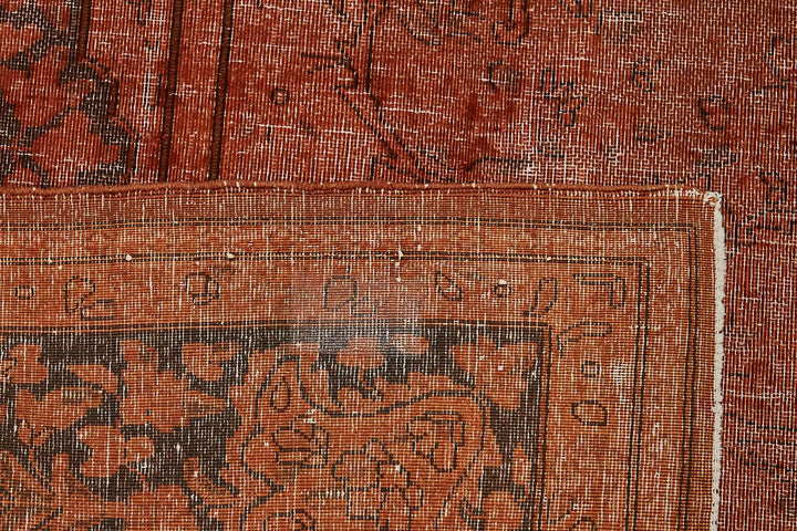 10x13 Red Overdyed Area Rug - 49437