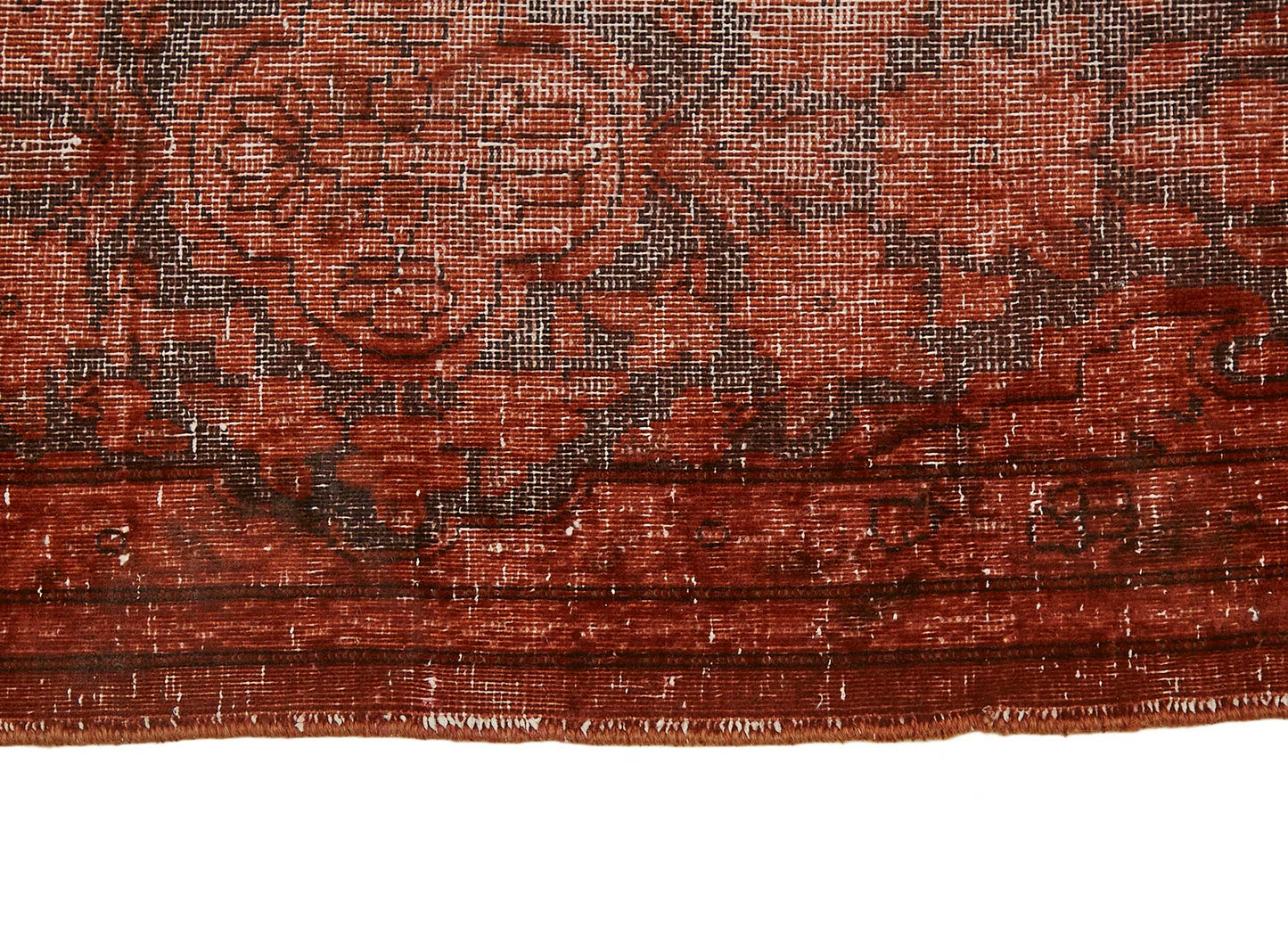 10x13 Red Overdyed Area Rug - 49437