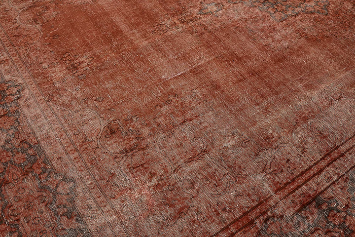 10x13 Red Overdyed Area Rug - 49437