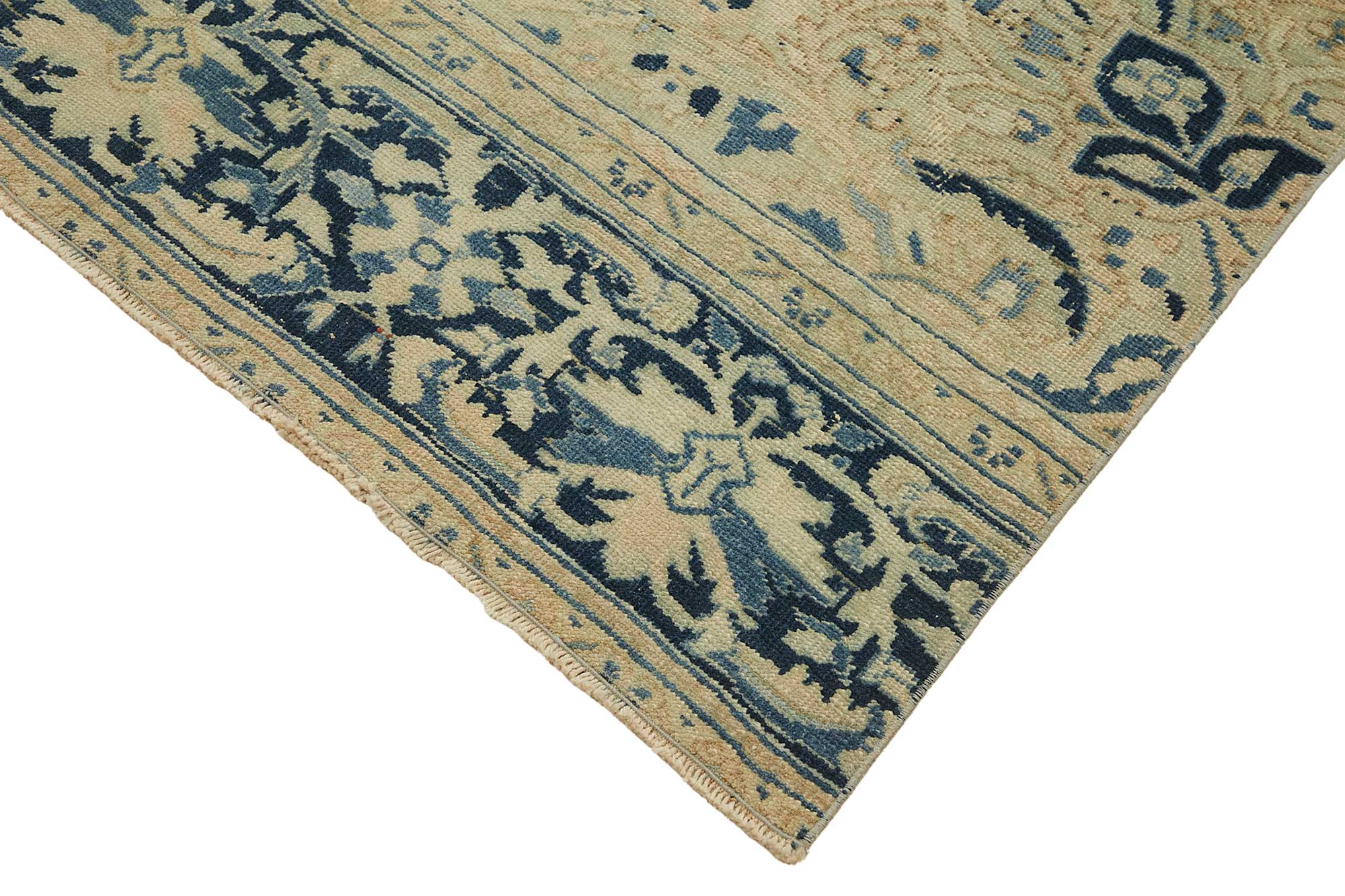 5x13 Beige Vintage Large Area Rug - 49438