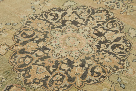 7x10 Beige Vintage Large Area Rug - 49439