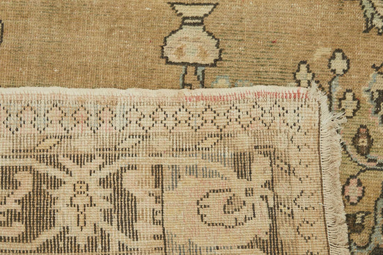 7x10 Beige Vintage Large Area Rug - 49439