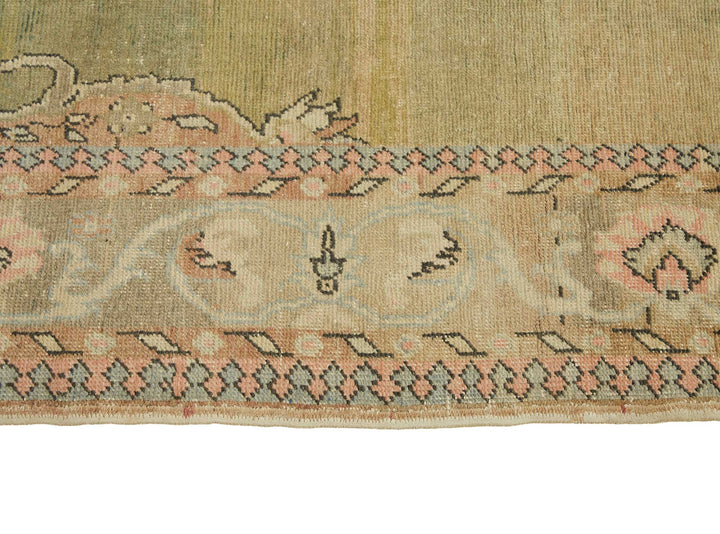 7x10 Beige Vintage Large Area Rug - 49439