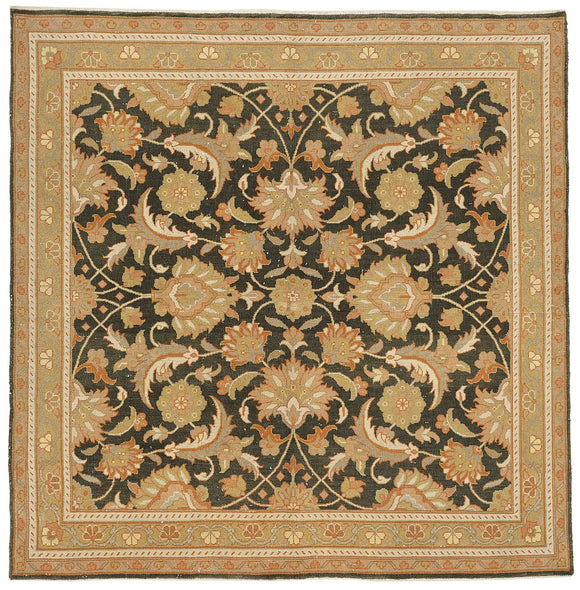 6x6 Beige Vintage Large Area Rug - 49440