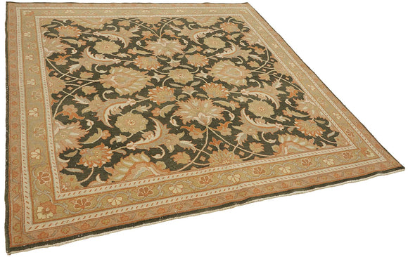 6x6 Beige Vintage Large Area Rug - 49440