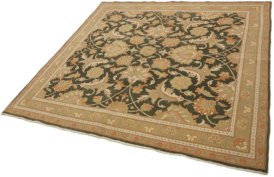 6x6 Beige Vintage Large Area Rug - 49440