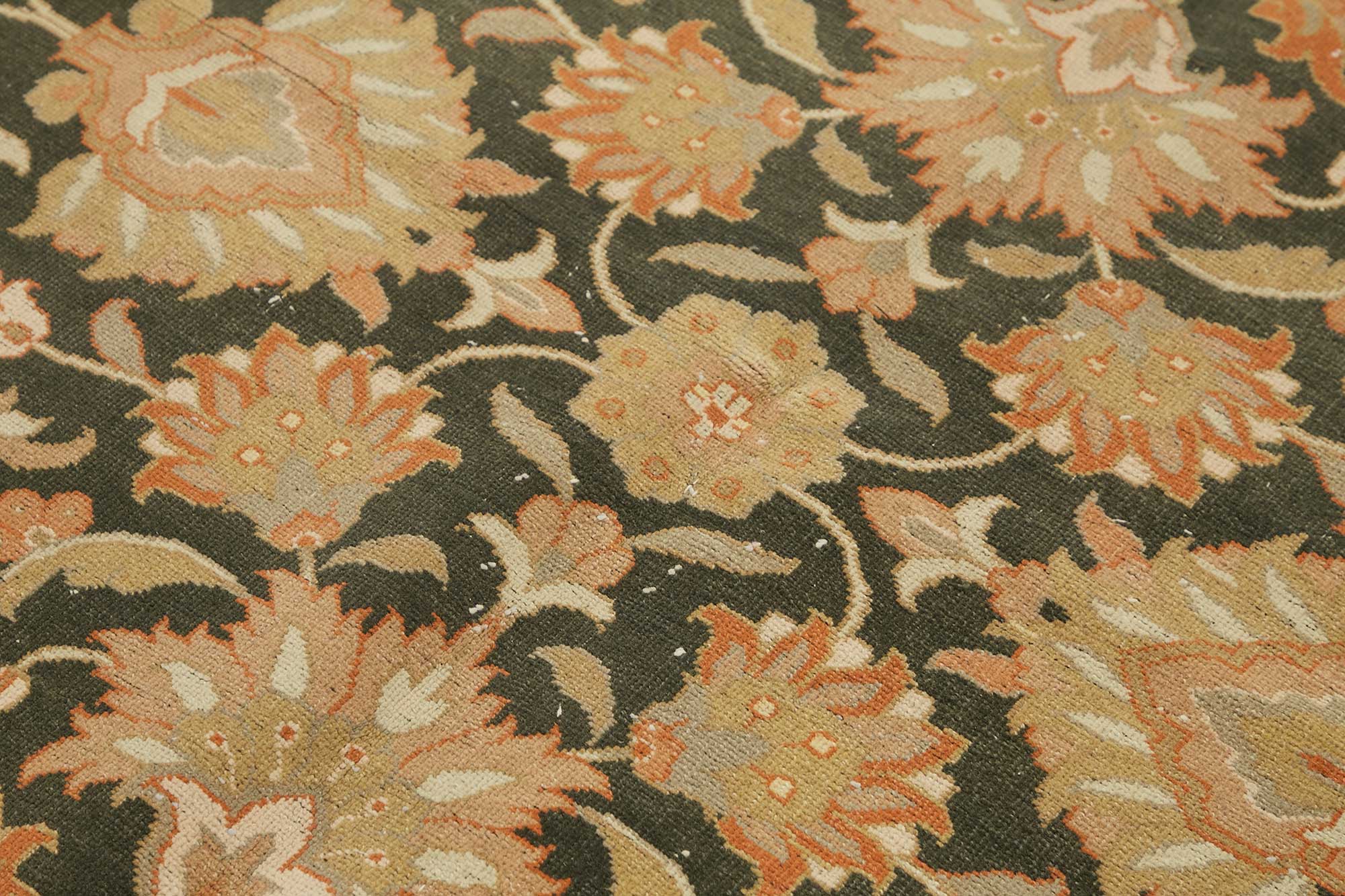 6x6 Beige Vintage Large Area Rug - 49440