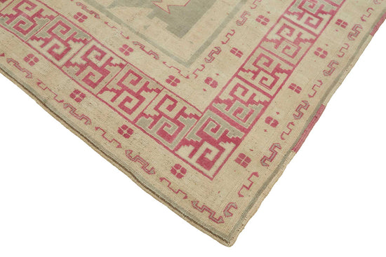7x10 Beige Vintage Large Area Rug - 49441
