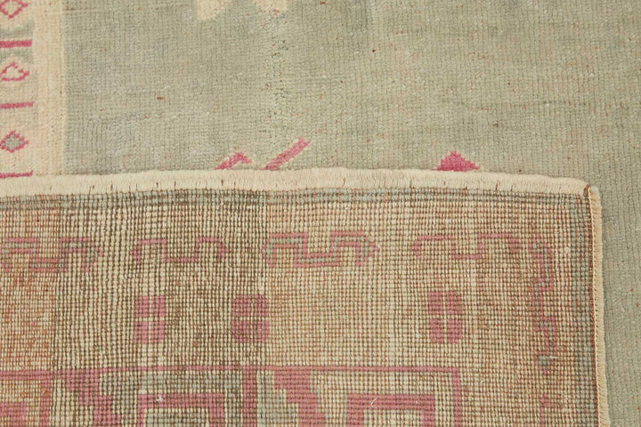 7x10 Beige Vintage Large Area Rug - 49441