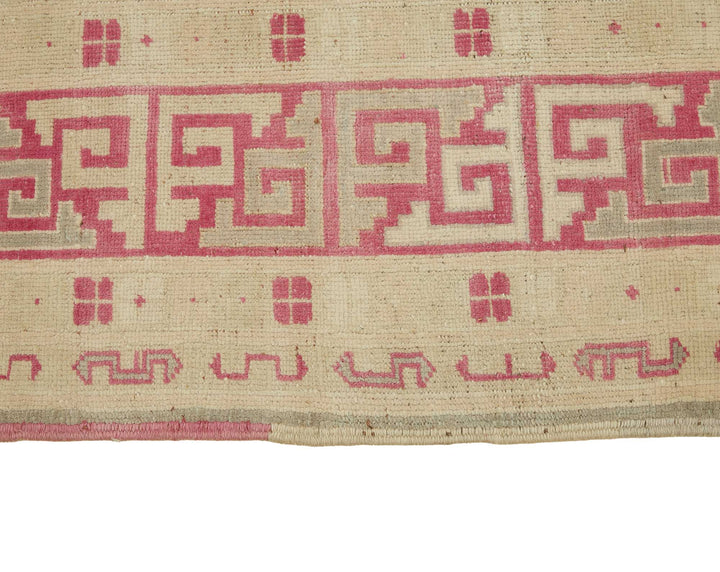 7x10 Beige Vintage Large Area Rug - 49441