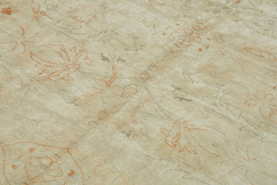 8x10 Beige Vintage Large Area Rug - 49442