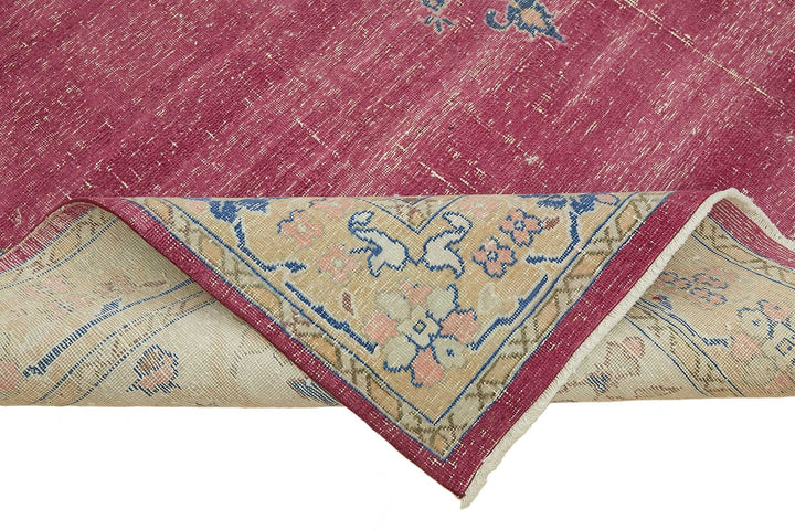 8x14 Beige Vintage Large Area Rug - 49443