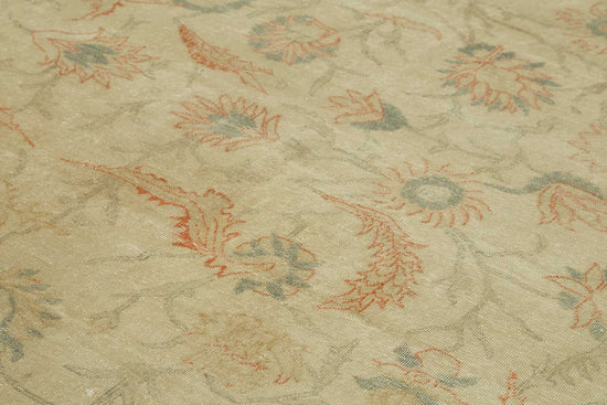 10x13 Beige Vintage Large Area Rug - 49445