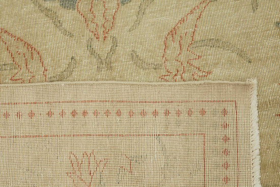 10x13 Beige Vintage Large Area Rug - 49445