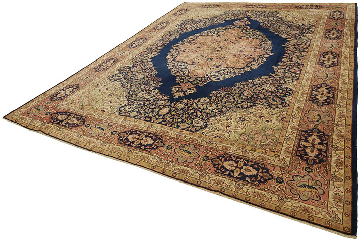 9x13 Beige Vintage Large Area Rug - 49446
