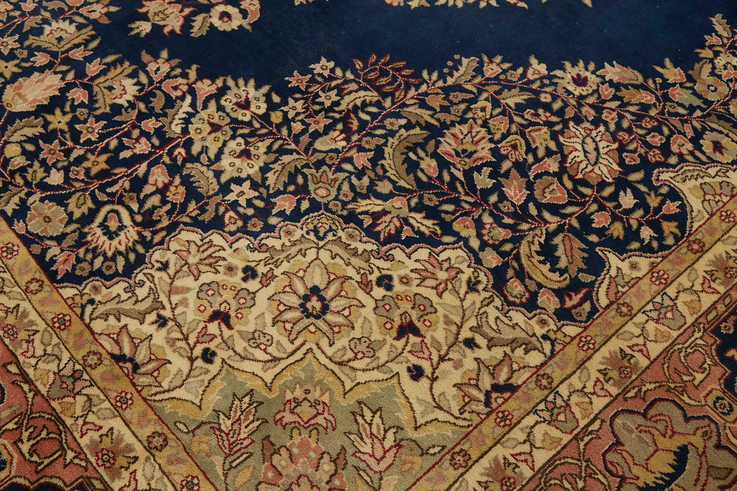 9x13 Beige Vintage Large Area Rug - 49446