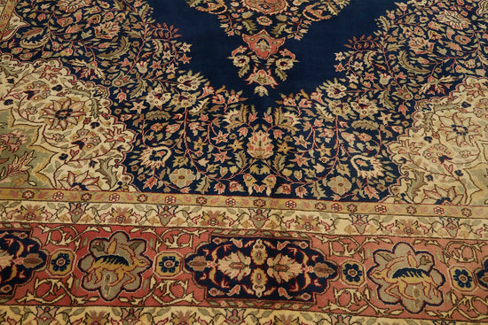 9x13 Beige Vintage Large Area Rug - 49446