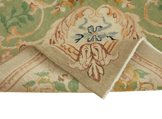 10x12 Beige Vintage Large Area Rug - 49447